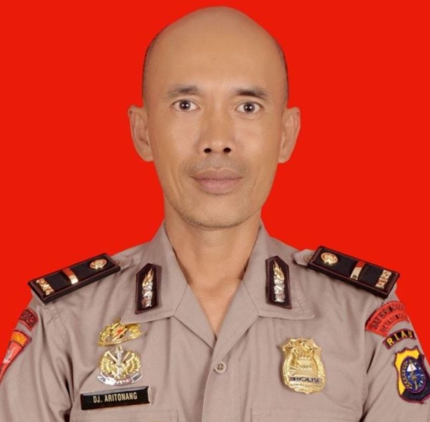Ipda Donald Gugur Saat Bertugas Padamkan Karhutla di Rohil