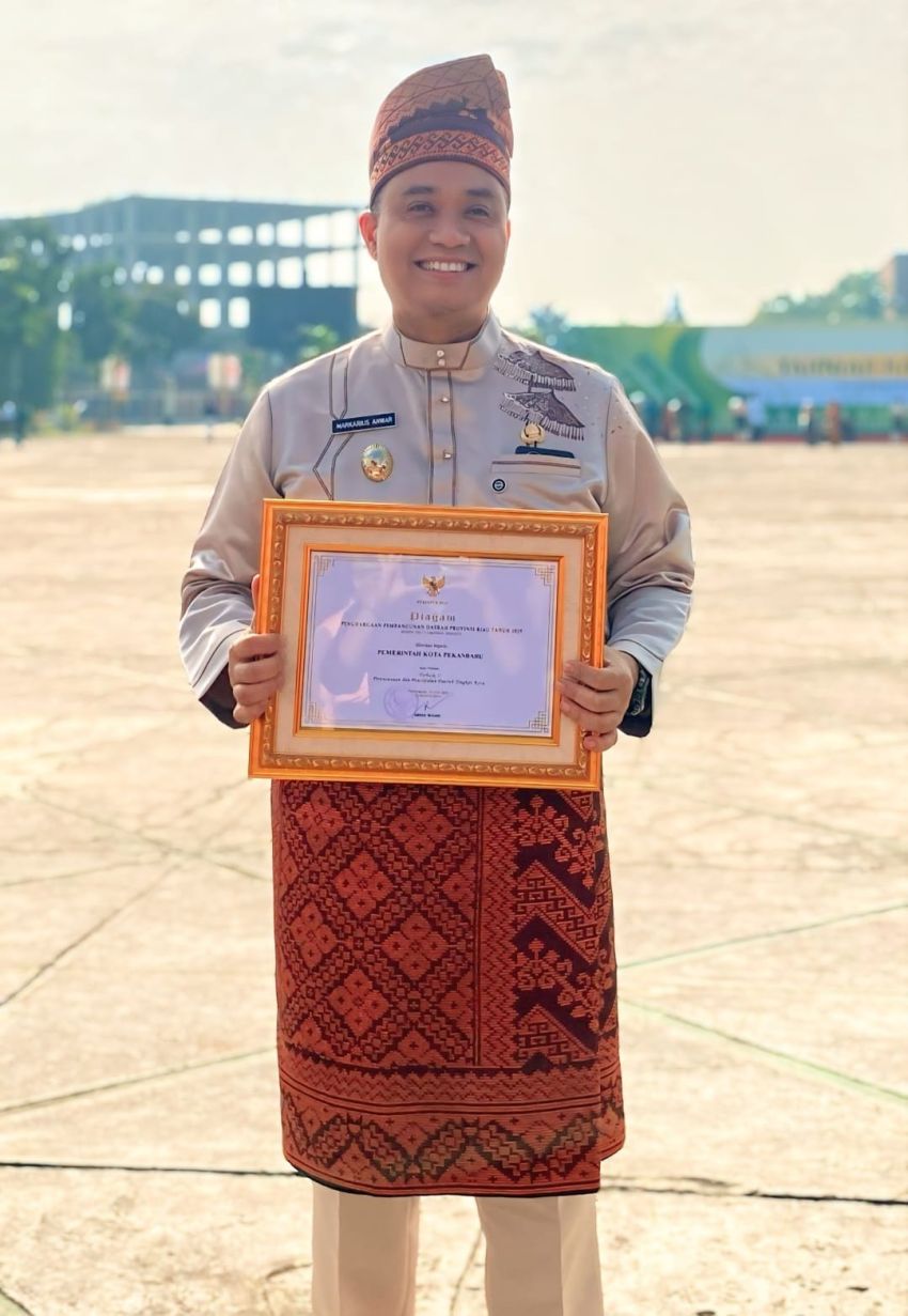 Pekanbaru Kota Terbaik II Dalam Pembangunan Daerah Provinsi Riau Tahun 2025