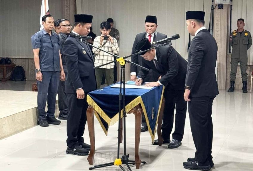 Wako Pekanbaru Lantik Sejumlah Pejabat Eselon III