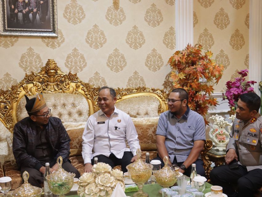 Bupati Herman Sambut Hangat Kunker Kajati Riau ke Inhil