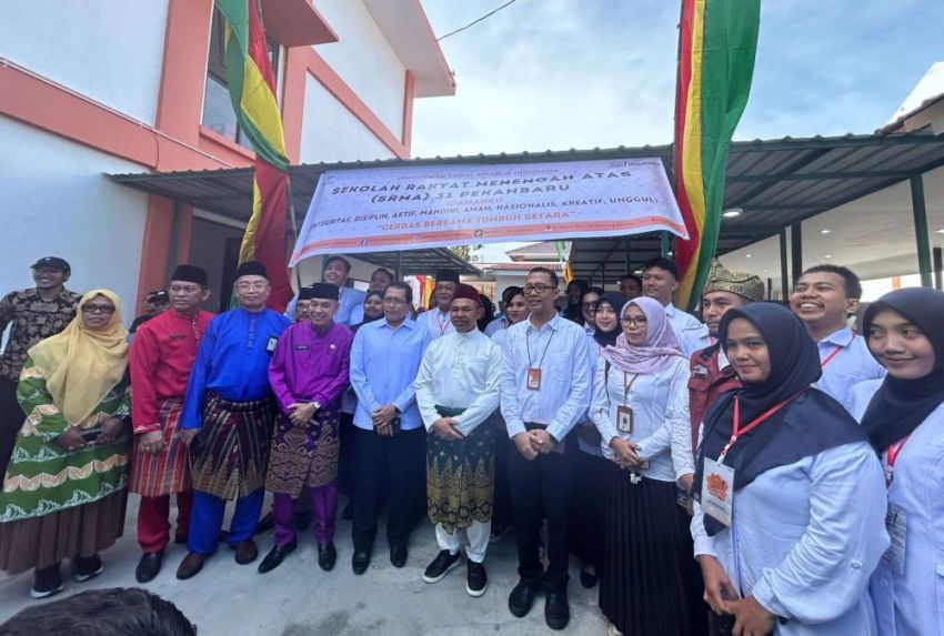 Gubernur Riau Resmikan SRMA, Putuskan Rantai Kemiskinan