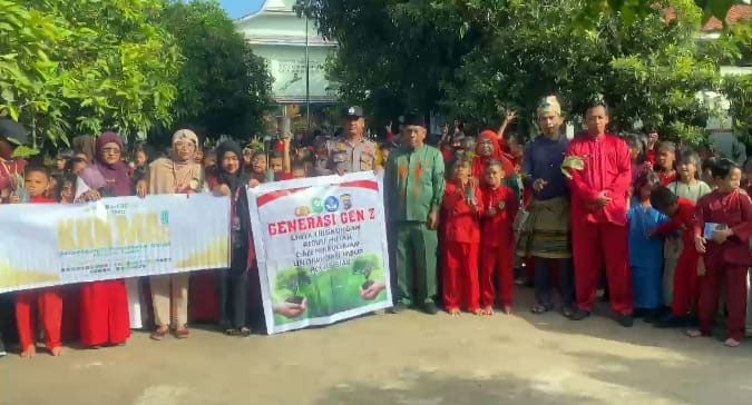 Sosialisasi Green Policing di SDN 002 Kandis, Polri Tanamkan Kesadaran Lingkungan kepada Anak Usia Dini