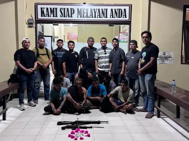 Komplotan Maling Sapi di Inhu Dibekuk, Satu di Antaranya Anak Kandung Korban
