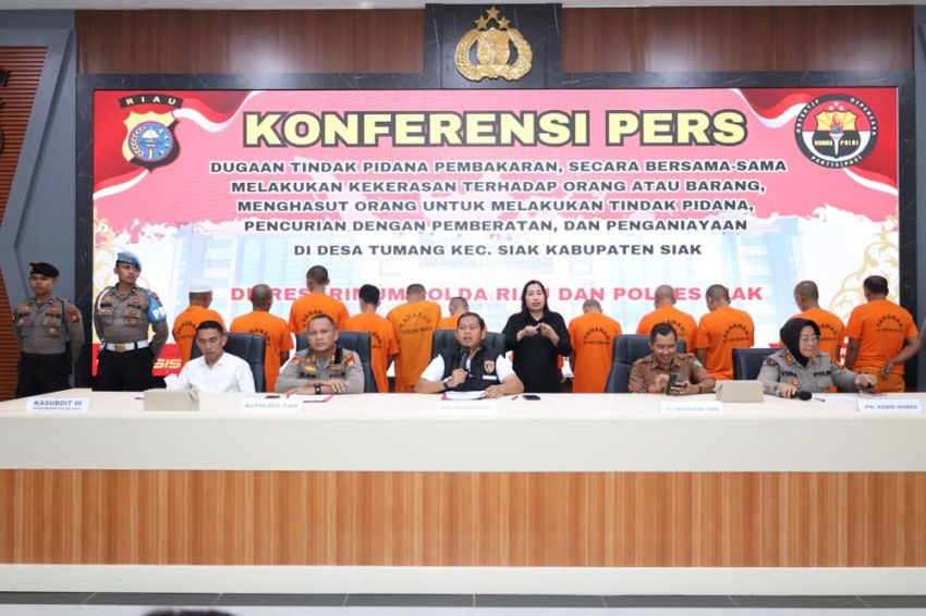 12 Tersangka Pelaku Kerusuhan PT SSL Segera Disidang di PN Pekanbaru