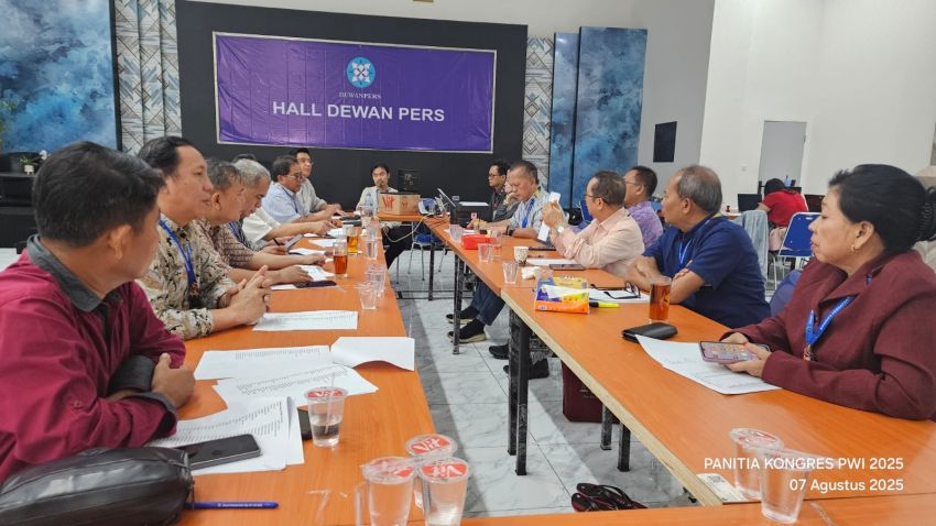 Panitia Kongres PWI 2025 Tetapkan 87 Pemilih