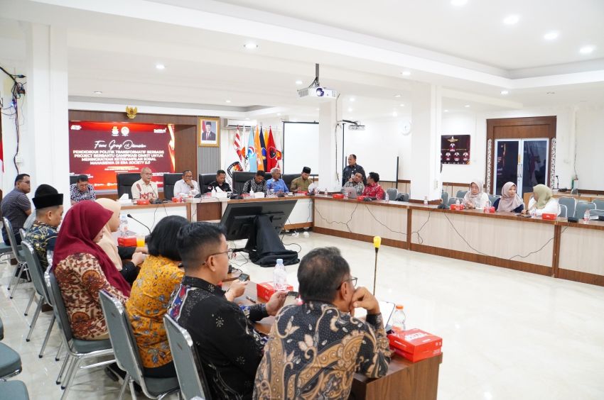 KPU Riau Gelar FGD Bersama Tim Peneliti UNP, Bahas Pendidikan Politik Berbasis Gamifikasi