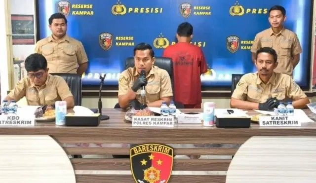 Diduga Cabuli Murid, Guru Ngaji di Tapung Diciduk Polisi