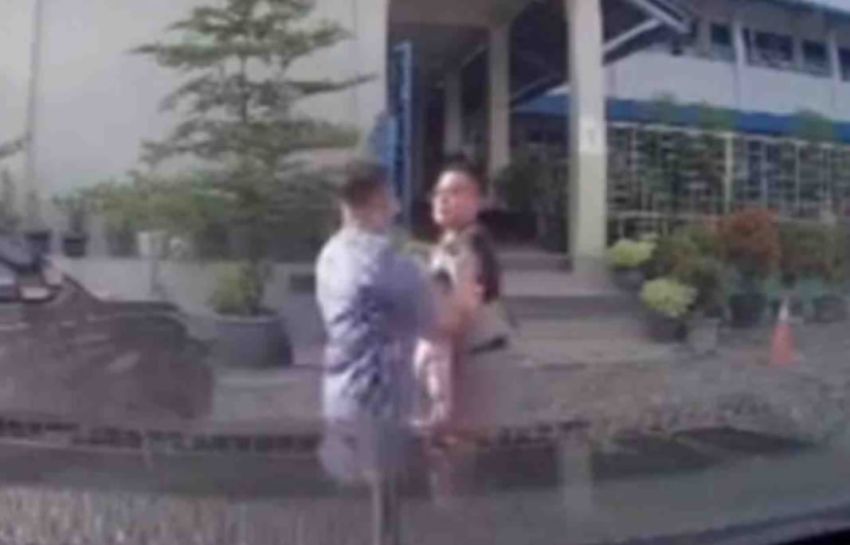 Polisi Dalami Video Penganiayaan Pejalan Kaki yang Gendong Balita hingga Jatuh di Pekanbaru