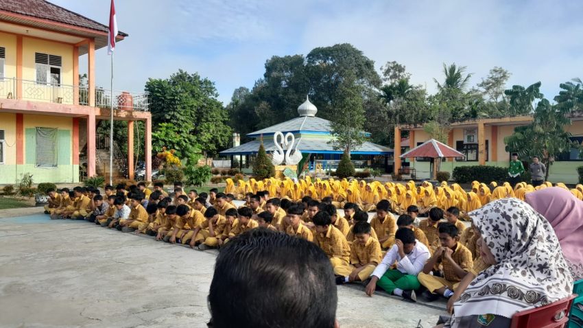 KUA Kampar Kiri Roadshow BRUS ke MTs Negeri 7 Kampar