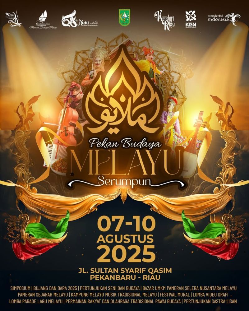 HUT ke-68 Riau: Ini Rangkaian Pekan Budaya Melayu Serumpun