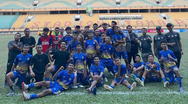 Pancasona Abadi FC Lolos Babak 8 Besar Piala Soeratin U17 Zona Riau
