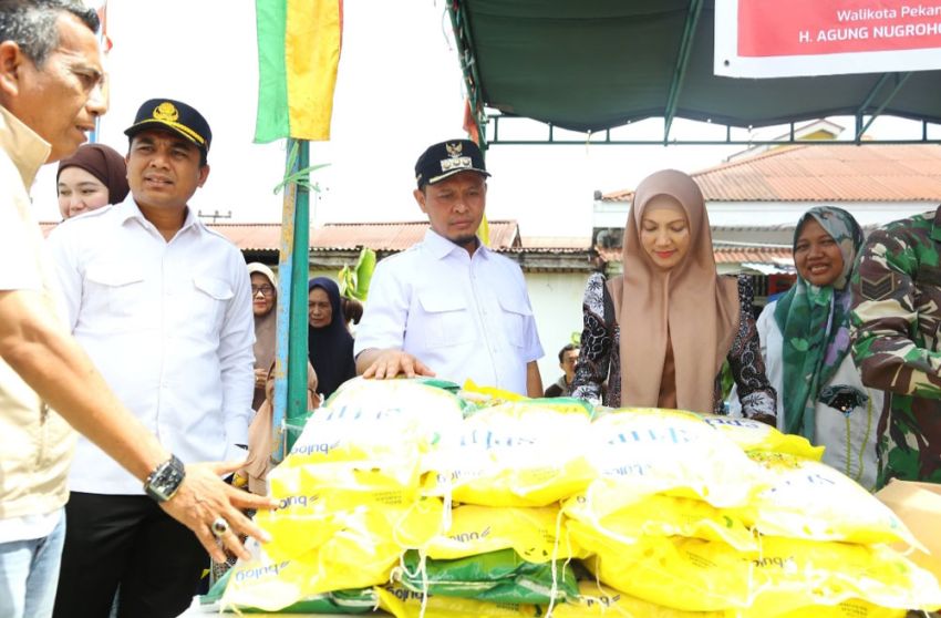 Wali Kota Pekanbaru Pantau Kegiatan GPM di Tuah Karya