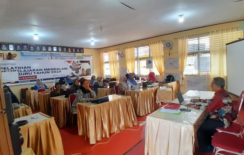 Para Guru UPT SDN 019 Pandau Jaya Ikuti Pelatihan PM