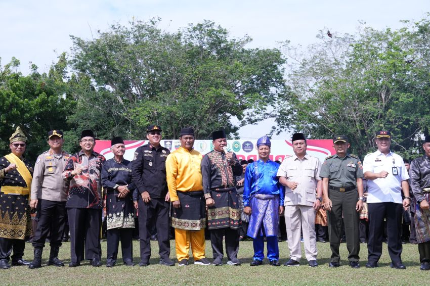 Polres Kuansing Hadiri Deklarasi Damai, Jaga Keamanan di Kabupaten Kuantan Singingi
