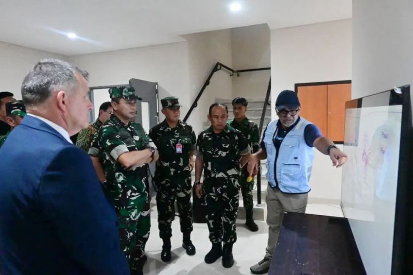 Kasau Tinjau Progres Pembangunan Infrastruktur Pesawat Tempur Rafale di Lanud RSN