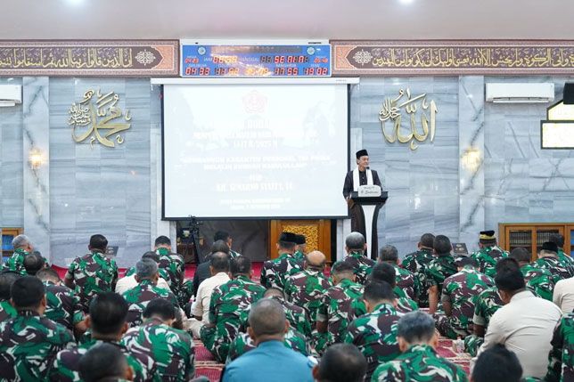 Peringati Maulid Nabi, Panglima TNI Ajak Prajurit TNI Teladani Akhlak Rasulullah SAW
