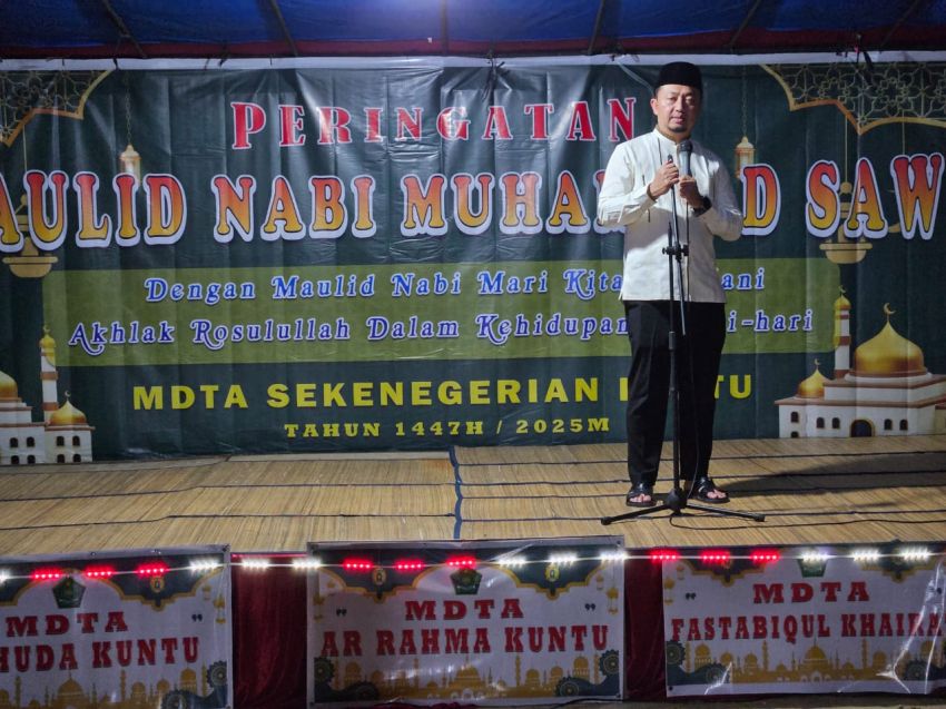 Syahrul Aidi Maazat Buka Perlombaan antar MDTA Se-Kenegerian Kuntu, Beri Pesan Ini kepada Orang Tua