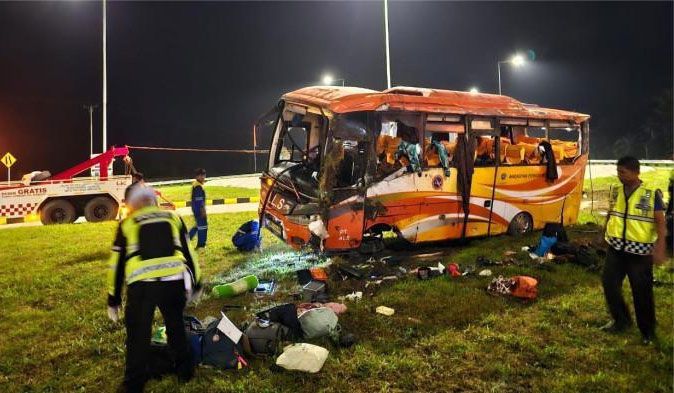 Laka Maut Bus ALS Rombongan Atlet Sumut, 2 Atlet Meninggal