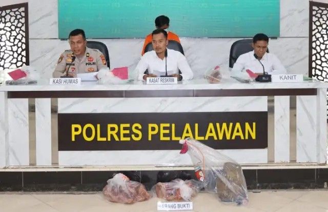 Setelah Pekanbaru dan Rohil, Polisi Kembali Bongkar Perdagangan Daging Anjing di Pelalawan