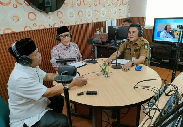 Kadis Kominfotik Bengkalis Ikuti Dialog Sempena HUT ke-80 RRI Bengkalis