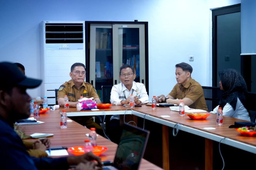 BPS Lakukan Kunjungan ke Diskominfotik Bengkalis