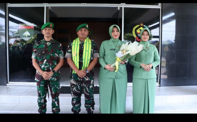 Kodim 0314/Inhil Gelar Upacara Sertijab Dandim