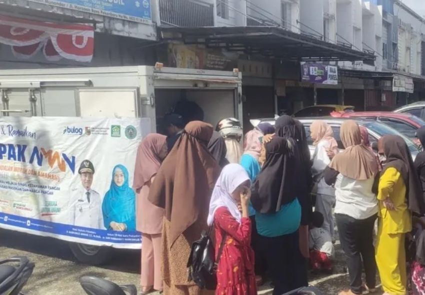 Mobil Pak AMAN Beroperasi Tiap Hari, Pangan Murah Berkualitas