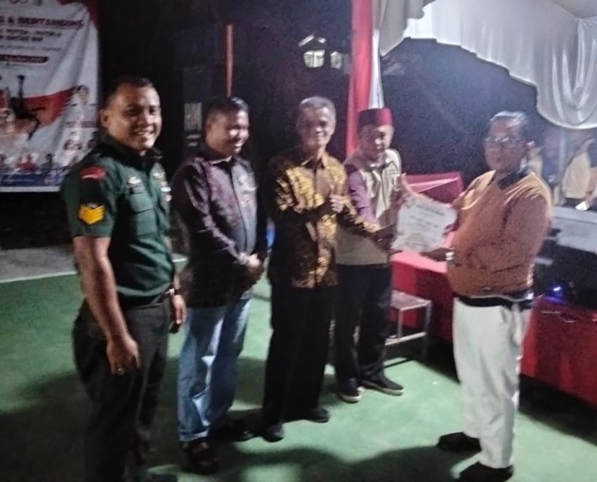 Juara I Lomba Kebersihan Tingkat Desa, RT 03 RW 06 Wakili Desa Tanah Merah untuk Lomba Germas Tingkat Kabupaten Kampar