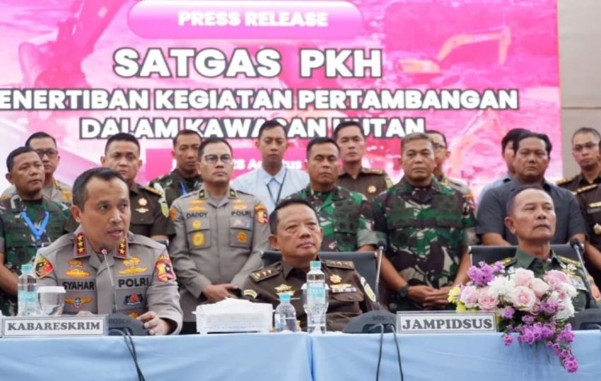 Satgas PKH Sudah Kuasai 3,3 Juta Hektare Kawasan Hutan