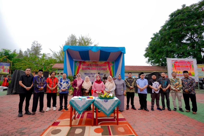 Bupati Kasmarni Hadir di Tengah Keluarga Besar SMAN 2 Mandau, Alumni Diajak Gotong Royong Revitalisasi Sekolah