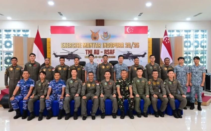 TNI AU dan RSAF Latma di Lanud RSN