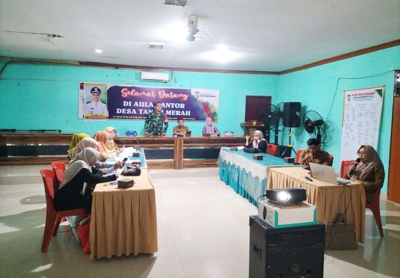 Babinsa Koramil 06 Siak Hulu Hadiri Acara Kampung Keluarga Berkualitas, Dukung Peningkatan Kualitas Hidup Masyarakat Bersama Para Ibu