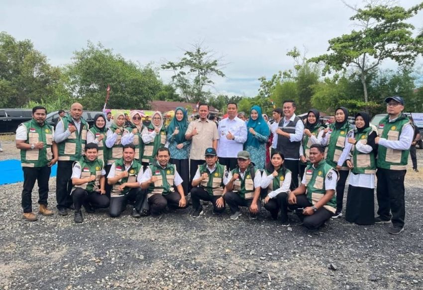 Perkuat Ketahanan Pangan Pekanbaru, Wako Agung Nugroho Resmikan Program AMAN Bertani