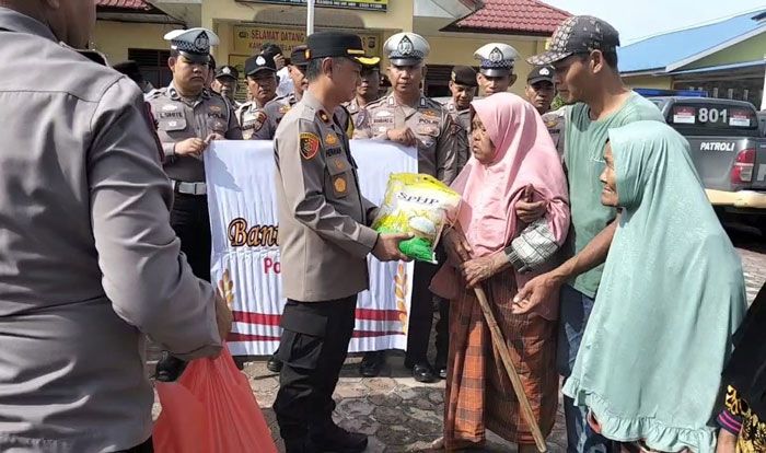 Polsek Kandis Gelar Jumat Berbagi: Wujud Nyata Kepedulian Polri untuk Masyarakat