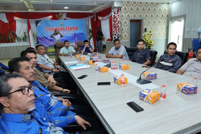Kepala Diskominfo Siak Terima Kunjungan Kerja Komisi IV DPRD Rohul