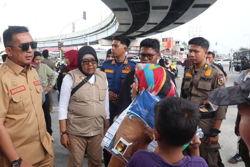 Operasi Aman P2KS di Pekanbaru, 149 Orang Terjaring, Ada yang Dipulangkan ke Kalimantan