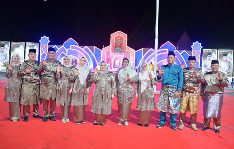 Bupati Kasmarni Buka MTQ ke-36 Kecamatan Bukit Batu, 266 Peserta Siap Berkompetisi