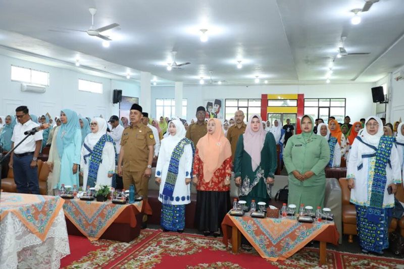 Bupati dan Wabup Hadiri Pelantikan PAW Ketua dan Pengurus BKMT Inhil