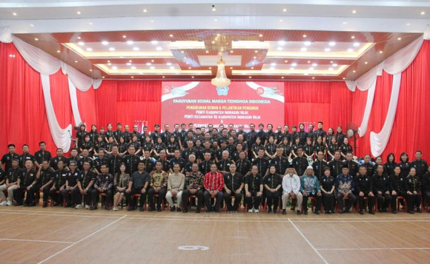 Bupati Inhil Apresiasi Pengukuhan dan Pelantikan Pengurus PSMTI Periode 2025&ndash;2029