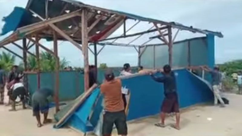 Perusakan Plang dan Bangunan Negara di TNTN, Sejumlah Saksi Diperiksa, Ratusan Personel TNI-Polri Diturunkan