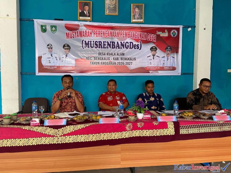 Desa Kuala Alam Laksanakan  Musrenbangdes Tahun 2026-2027