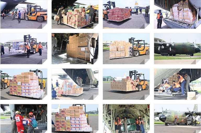 TNI Kembali Distribusikan Bantuan Kemanusiaan ke Wilayah Terdampak