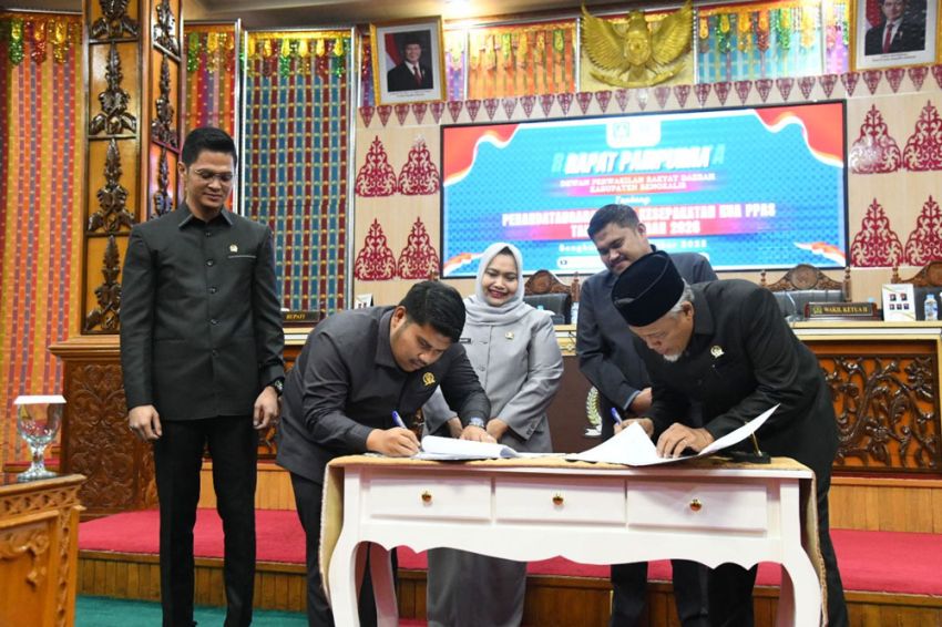 KUA-PPAS 2026 Kabupaten Bengkalis Disepakati, Proyeksi Belanja Rp2,89 Triliun Lebih