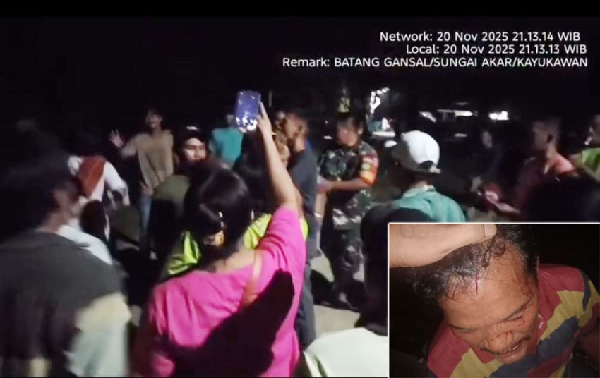 Kelompok HM Beraksi Lagi, Panen Paksa Kebun Sawit yang Disita Satgas PKH di Sungai Akar, Warga Dibacok, Kendaraan Dirusak