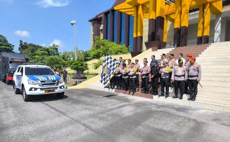 290 Personil Polda Riau Dikirim Bantu Penanganan Bencana di Sumbar