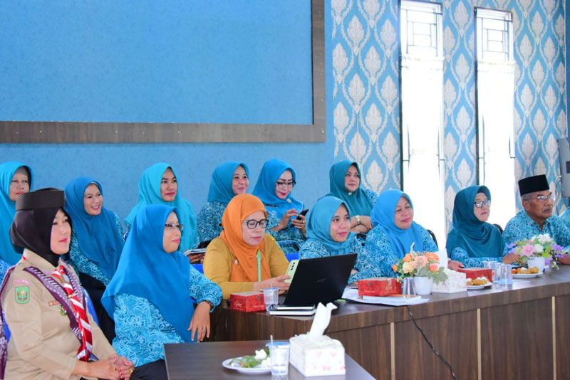 Sosialisasi Hasil Rakernas X PKK 2025, TP PKK Bengkalis Siap Selaraskan Program