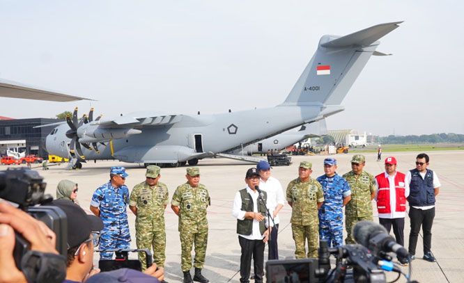 TNI Kirim Bantuan Kemanusiaan ke Tiga Provinsi Terdampak Bencana