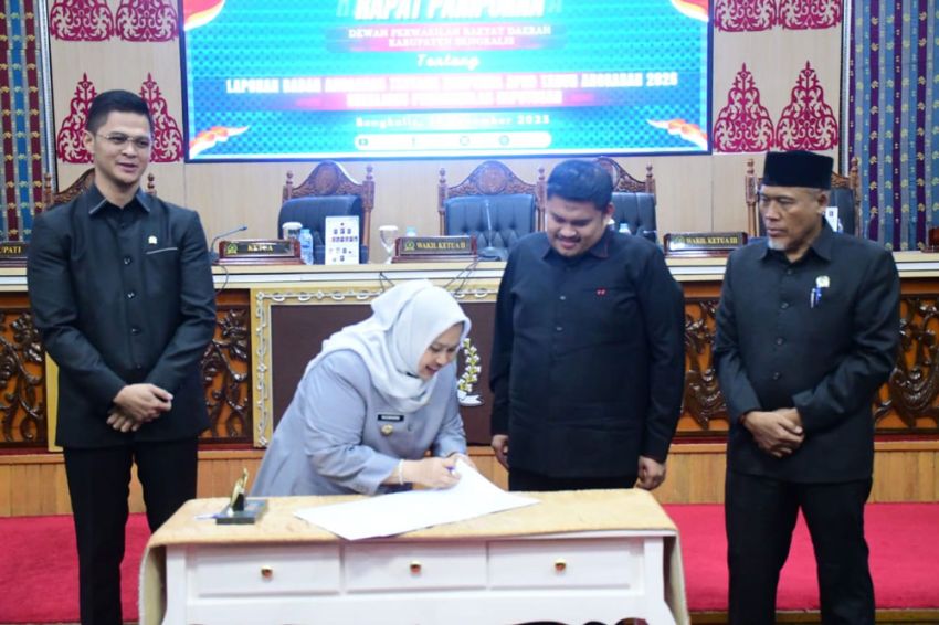 APBD Bengkalis 2026 Disahkan Rp2,8 Triliun