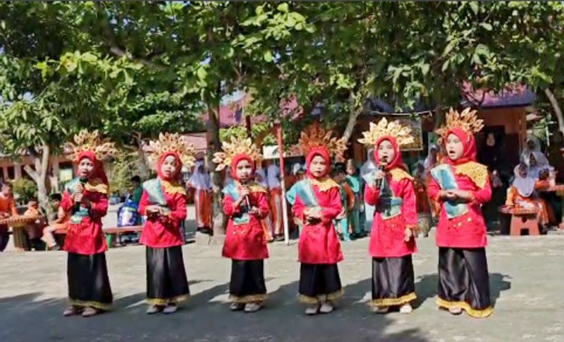 Meriahkan Hari Sumpah Pemuda ke-97 Tahun 2025, UPT SDN 006 Kubang Jaya Taja Lomba