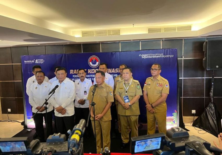 Wabup Bagus Santoso di Hadapan Menteri: Bengkalis Darurat Abrasi!